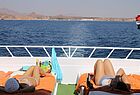 Entspannung am letzten Tag: Bootsausflug zum Ras Mohamed Nationalpark