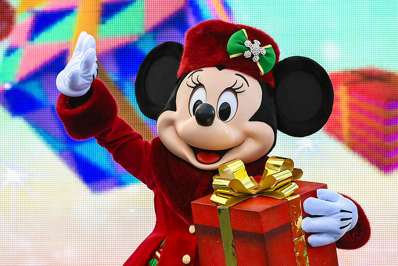 Minnie zieht ab November wieder ihr Weihnachts-Outfit an