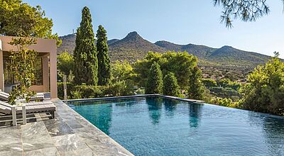 Das Grecotel Cape Sounio erhält neu Waterfront-Poolvillen. Foto: Grecotel