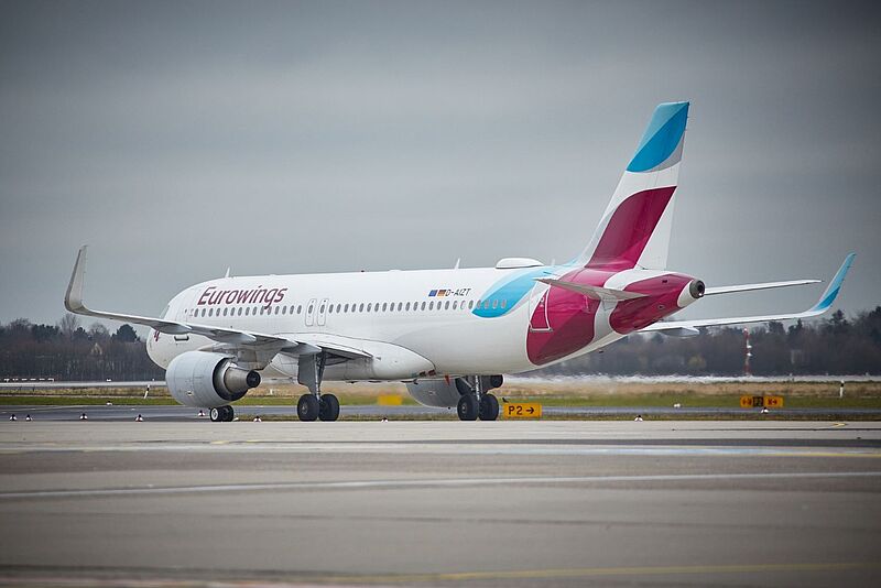 Am Donnerstag werden viele Eurowings-Maschinen am Boden bleiben. Foto: Eurowings