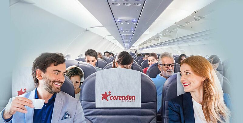 Auf allen Corendon-Flügen kann nun ein freier Sitz hinzugebucht werden