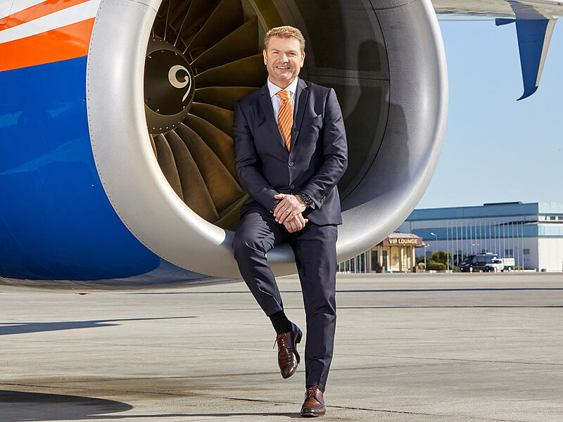 Kritisiert die aggressive Preispolitik vieler Airlines: Sun-Express-Chef Jens Bischof. Foto: Sun Express