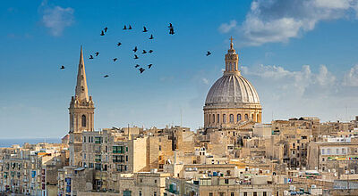 Valletta ist die kleinste Hauptstadt Europas