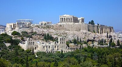 Das EOT will Städtereisen – hier Athen – stärker in den Mittelpunkt rücken