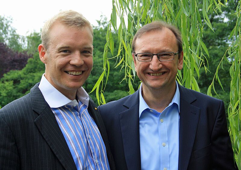 Setzen auf Kontinuität bei den Provisionen: Cook-Manager Carsten Seeliger (links) und Dirk Schachtsiek