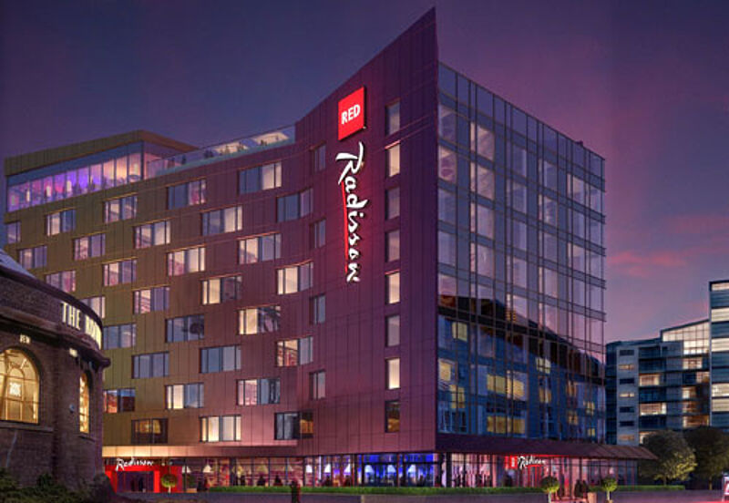 In zwei Jahren soll das Radisson Red die ersten Gäste empfangen In zwei Jahren soll das Radisson Red die ersten Gäste empfangen