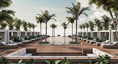 Das Secrets Impression Moxche öffnet in Playa del Carmen. Modell: AMR Collection Das Secrets Impression Moxche öffnet in Playa del Carmen. Modell: AMR Collection