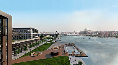 Blick von Tersane auf die Altstadt von Istanbul. Foto: Rixos
