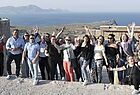 Und noch einmal die Gruppe auf der Akropolis oberhalb von Lindos… 