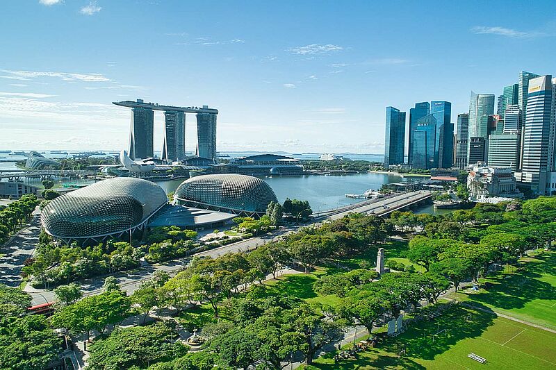 Singapur geht in Sachen Nachhaltigkeit voran. Foto: Hype Digital
