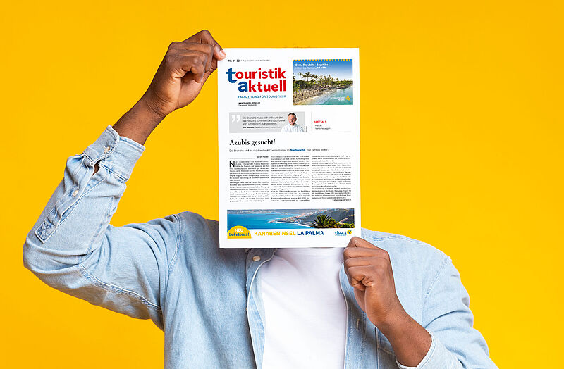 Die neue Ausgabe von touristik aktuell erscheint wie gehabt als gedrucktes Heft und als E-Paper