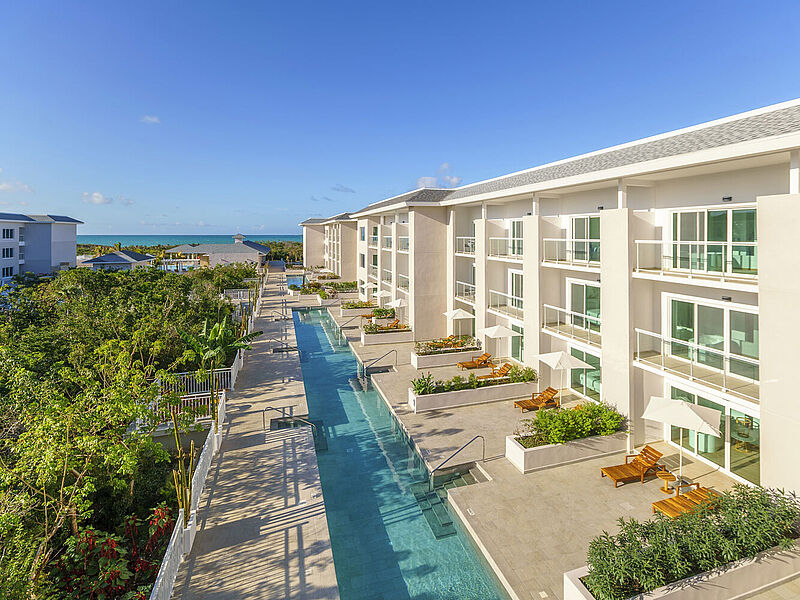 Im Paradisus Cayo Santa Maria gibt es 190 Swim-up-Suiten. Modell: Melia