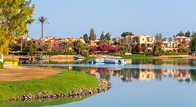 Eine der neuen Infos führt nach El Gouna Eine der neuen Infos führt nach El Gouna