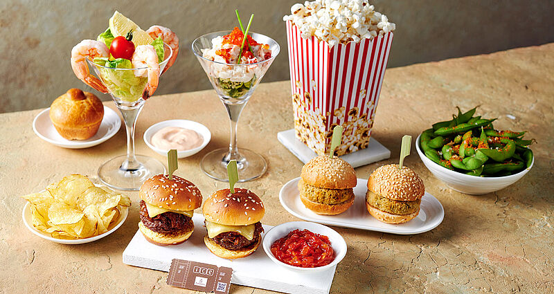 Auch „Kino-Snacks“ gehören zum neuen Catering-Angebot bei Emirates