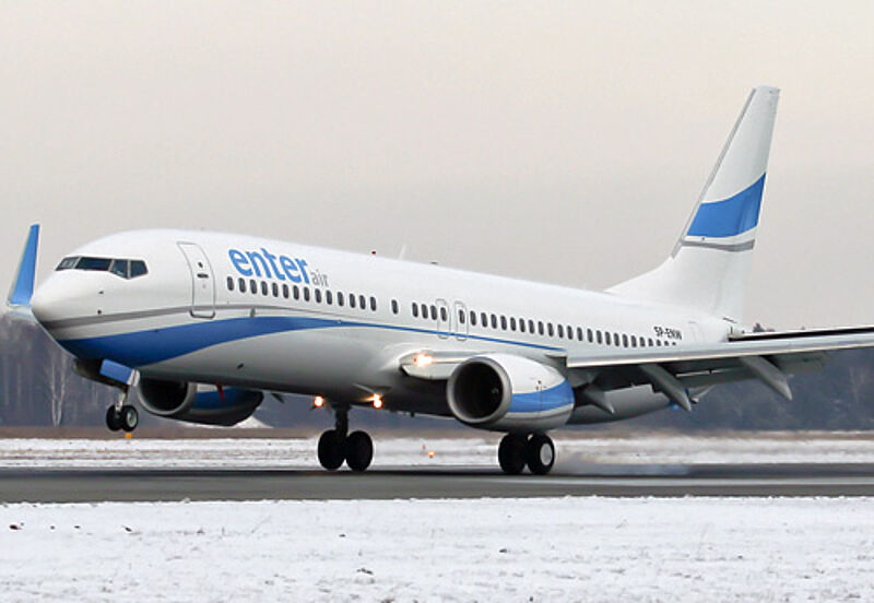 Die polnische Enter Air prüft den Einstieg in den deutschen Markt, hatte aber niemals Pläne für den Sommer 2013
