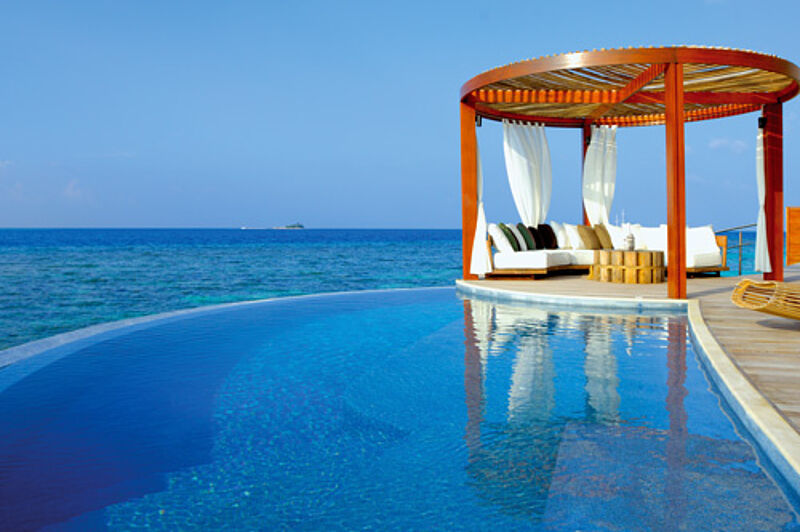 Zählt zu den extravaganten Adressen der Sonderedition: das W Retreat & Spa auf den Malediven.