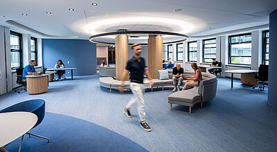 Einblick in den neuen TUI Campus Einblick in den neuen TUI Campus