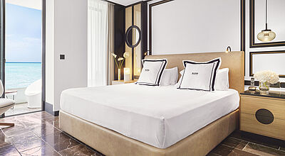 Die Zimmer im Bless Ibiza sind vom Coco-Chanel-Stil inspiriert