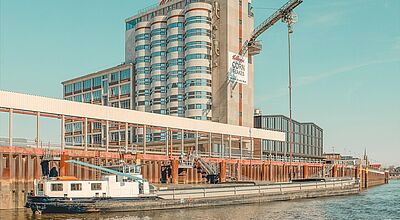 Das John & Will Silo-Hotel by Guldsmeden öffnet am 1. August im ehemaligen Getreidesilo der Frühstücksflockenfirma Kellog’s in Bremen