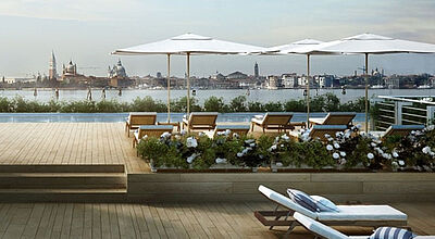 Poolblick bis Venedig: das JW Marriott Venice Resort & Spa