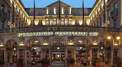 Das Steigenberger Hotel Frankfurter Hof gehört nun zur Huazhu Group Das Steigenberger Hotel Frankfurter Hof gehört nun zur Huazhu Group