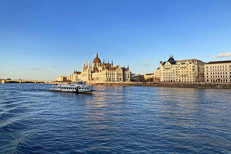 Strahlend schönes Wetter empfing die Teilnehmer am ersten Discover Central Europe Networking Day in Budapest