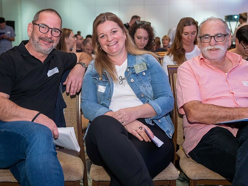 Der Beirat von TUI Travel Star (von links) Guido Riedel, Tamara Eisner und Martin Beck verhandeln derzeit mit TUI über eine Beteiligung. Nicht im Bild: Michael Vospohl. Foto: TUI Travel Star