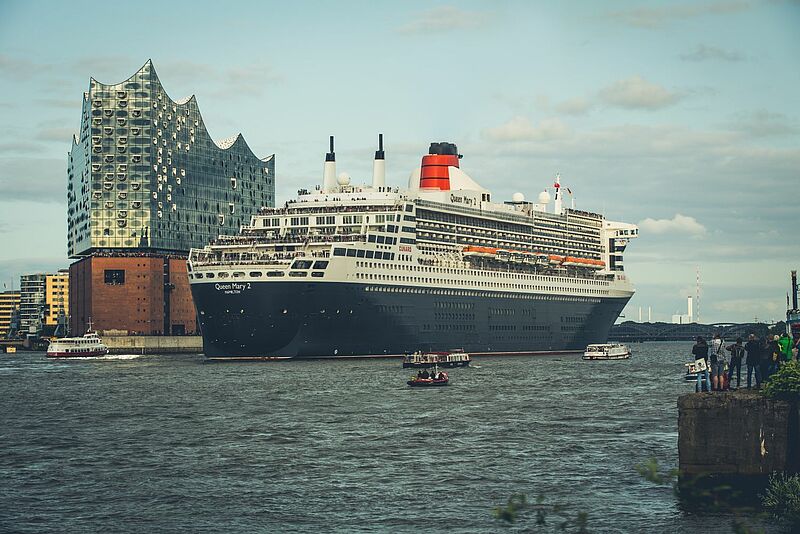 Die Queen Mary 2 wird erst am 19. April 2021 wieder auf große Fahrt gehen.