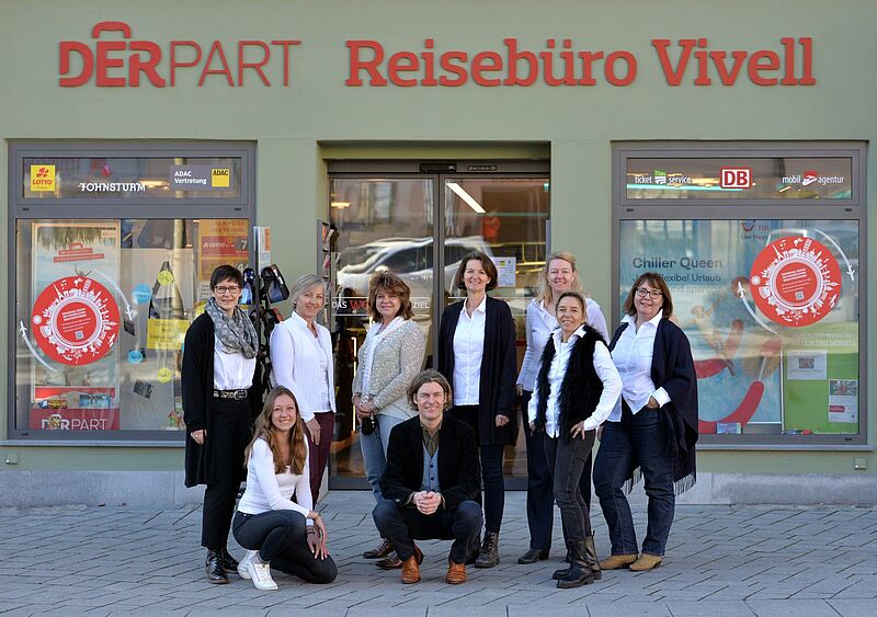 Legt seinen Fokus auf das Thema Nachhaltigkeit und soziale Verantwortung: das Team des Derpart Reisebüro Vivell