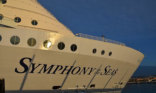 Gigantische Ausmaße: Die Symphony of the Seas ist das weltweit größte Kreuz-fahrtschiff
