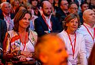 Blick ins Publikum: Tina Kirfel (Kiticon, links) und Gabriele Reminder-Schray vom Euro Lloyd Reisebüro in Stuttgart 