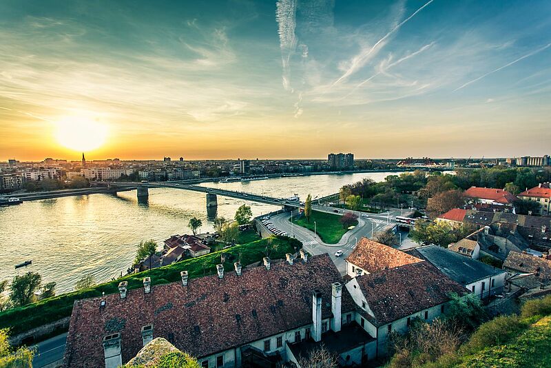 Novi Sad gilt als Stadt der Brücken