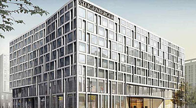 Neubau in Berlin: das Steigenberger Hotel Am Kanzleramt eröffnet am 1. Mai. Modell: Steigenberger