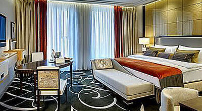 Die Zimmer im Waldorf Astoria in Berlin sollen mindestens 50 Quadratmeter groß sein. Foto: Hilton