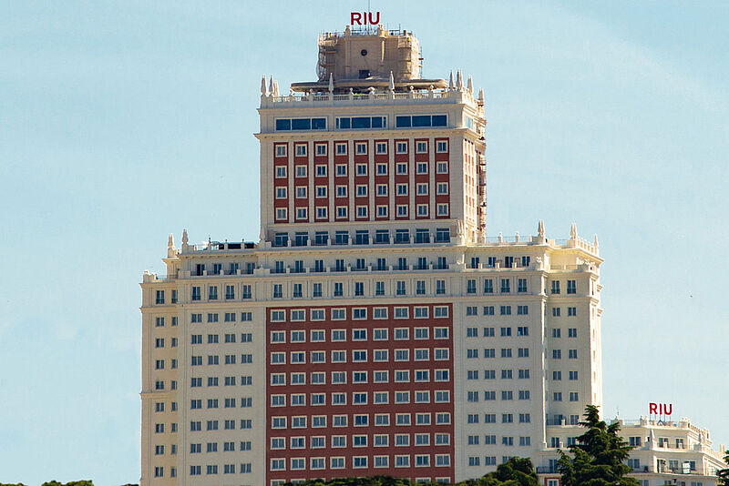 Das Riu Plaza Espana liegt im Herzen Madrids
