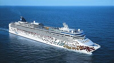 Die Norwegian Gem ist eines von drei NCL-Schiffen, die 2010/2011 zwischen Ostsee und Mittelmeer kreuzen.
