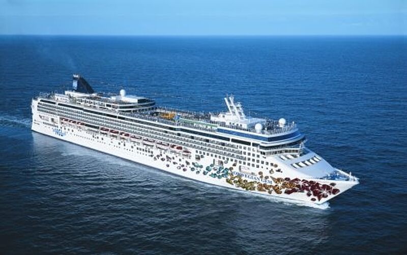 Die Norwegian Gem ist eines von drei NCL-Schiffen, die 2010/2011 zwischen Ostsee und Mittelmeer kreuzen.