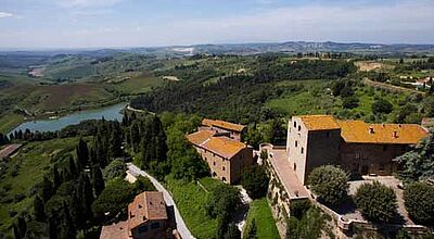 In der luxuriöse Feriendorfanlage Castelfalfi nahe Florenz will TUI die historische Bausubstanz erhalten