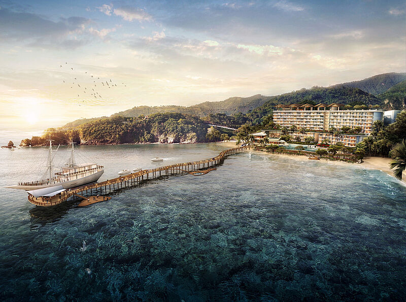 Auf der Segelyacht stehen weitere neun Zimmer zur Verfügung