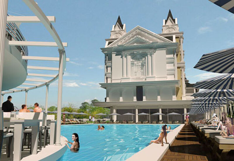 Das Fünf-Sterne-Hotel Dreamworld hat nur 232 Zimmer