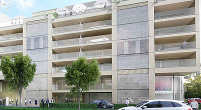 Wer möchte, kann im Bmine Hotels in einem Zimmer mit angeschlossenen Parkplätzen übernachten