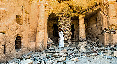 Nationalpark Wadi el Gemal: römische Tempel ...