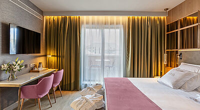 Das Barcelo Emperatriz hat 146 Zimmer mit Fünf-Sterne-Komfort