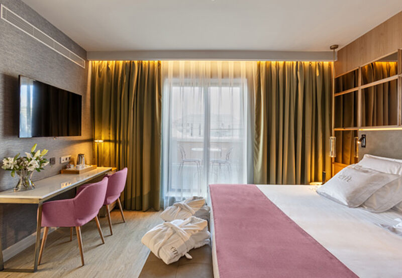 Das Barcelo Emperatriz hat 146 Zimmer mit Fünf-Sterne-Komfort Das Barcelo Emperatriz hat 146 Zimmer mit Fünf-Sterne-Komfort