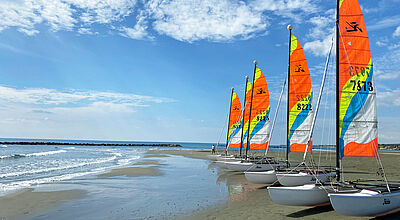 Wassersport kann in allen Anlagen, hier im Robinson Zypern, ohne Einschränkungen stattfinden. Foto: mg