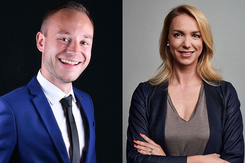 Christoph Schipke und Miriam Ramon übernehmen bei MSC neue Aufgaben