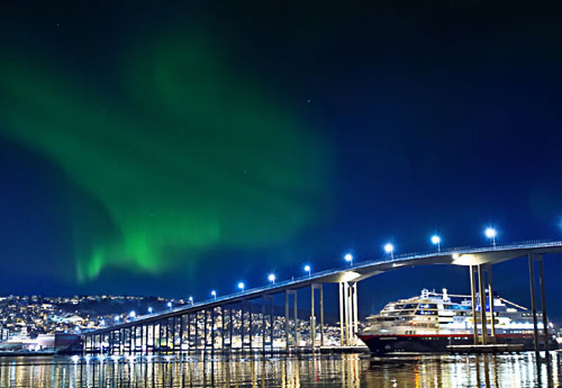 Motiv der neuen Norwegen-Kampagne: das Nordlicht