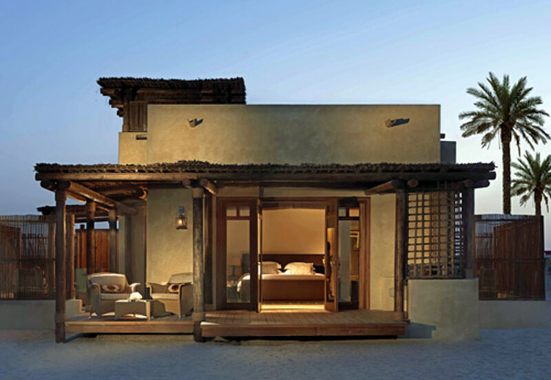 Das neue Sir Bani Yal Al Yamm Villa Resort hat 30 Lodges