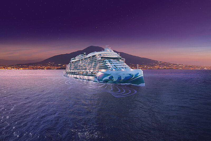 Die neue Norwegian Viva wird im Sommer 2026 Mittelmeer-Routen fahren, teils mit Übernachtaufenthalt in Istanbul