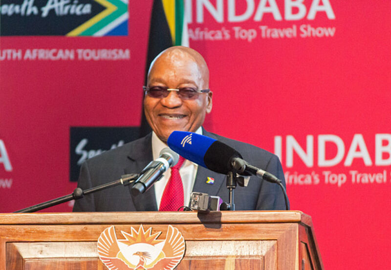 Staatsoberhaupt Jacob Zuma eröffnete die 37. Indaba in Durban